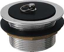 カクダイ【4121- 25】ゴム栓つきウラネジ風呂栓〔GB〕