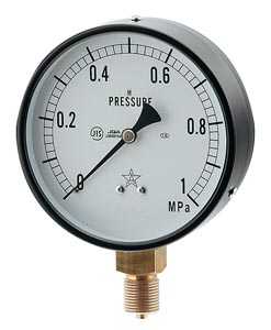 カクダイ【649-873-05E】蒸気用圧力計(一般用・Aタイプ)〔GB〕