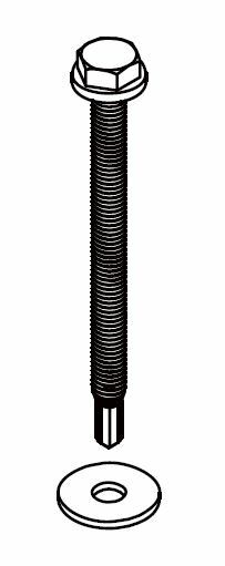 INAX/LIXIL【KF-D27】ドリルねじ 固定金具〔GJ〕