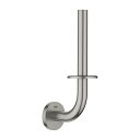 ###グローエ アクセサリー【40385DC1J】スーパースチール スペアトイレットペーパーホルダー エッセンシャル 受注生産〔EI〕
