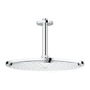 グローエ シャワー【2606700J】クローム オーバーヘッドシャワー(310mm) 天井付けシャワーアームセット〔EI〕