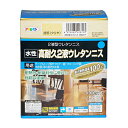 ∀アサヒペン 【426703】水性高耐久2液ウレタンニス 300Gセット 透明 (4970925426703)