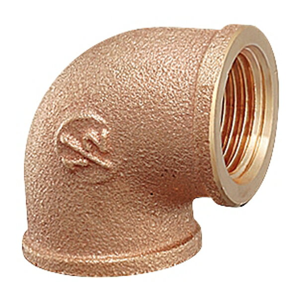 カクダイ 【6125-65】砲金エルボ〔GB〕