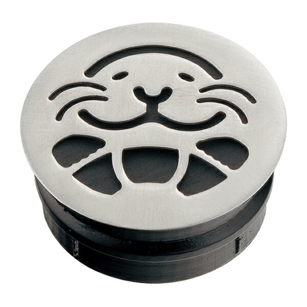 カクダイ 【433-202-P2】排水目皿 アザラシ〔GB〕