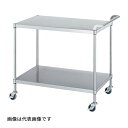 ####u.ヤマキン/山金工業 【MN02-9060-U75】ステンレスワゴン 2段タイプ SUS304 W900×D600×H800 組立式