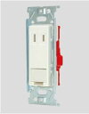β神保電器 配線器具【JEC-BN-5EPW】ピュアホワイト J・WIDEシリーズ アースターミナル付 シングルコンセント 金属枠