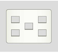 β神保電器 配線器具【WJD-212】J・WIDEシリーズ 2ピースコンセントプレート 3連用