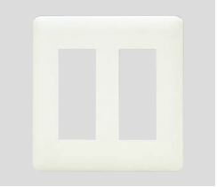 β神保電器 配線器具【WJE-33】J・WIDEシリーズ コンセントプレート 2連用