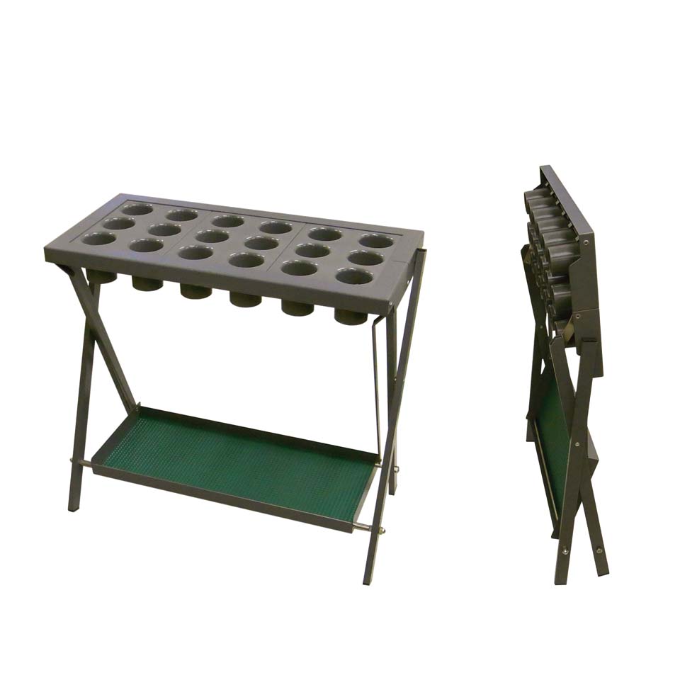 ####u.ミヅシマ工業【230-0050】レインスタンド#18 折りたたみ式 受注生産