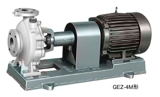 ###川本ポンプ【GEZ1506-4ME30】60Hz 渦巻ポンプ 三相200V 30kW GEZ-4M形 カワホープ 海水用ポンプ ナイロンコーティング品〔GA〕