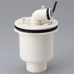 KVK 水栓金具【ZVR32N】縦引排水トラップ〔GB〕