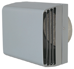 三菱 システム部材【P-13KVQD4】耐外風高性能フード＜ステンレス製＞ ギャラリ付・防虫網付・防火ダン..