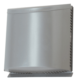 三菱 システム部材【P-50VSQD5】1パイプ取付用屋外フード 角形・ステンレス製・防虫網付・防火ダンパー付〔IF〕