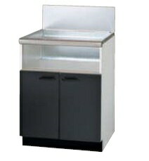 ●リンナイ【UKC-602-B】(47-7471) ブラック扉 ビルトインコンロ 専用キャビネット 幅60cmタイプ 両開き式(後板スライドタイプ) 奥行550mm対応〔FF〕