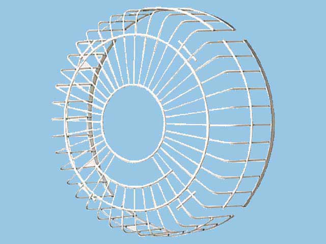 ●パナソニック 有圧換気扇部材【FY-GGS453】 保護ガード 軟鋼線材製〔IF〕