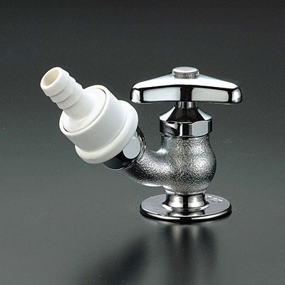 KVK 水栓金具【K8GJ】自動接手散水栓〔GA〕