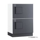 ###u.ダイケン 宅配ボックス【TBX-F1SS-WG】前入れ前出し スチール(粉体焼付塗装) TBX-F1型 標準扉 防滴・共有仕様 機械式プッシュボタン錠 受注生産
