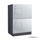 ###u.ダイケン 宅配ボックス【TBX-F1SS-GM】前入れ前出し スチール(粉体焼付塗装) TBX-F1型 標準扉 防滴・共有仕様 機械式プッシュボタン錠 受注生産