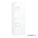 ###u.ダイケン 宅配ボックス【TBX-F2N-WW】前入れ前出し スチール(粉体焼付塗装) TBX-F2型 捺印装置付扉 防滴・共有仕様 機械式プッシュボタン錠 受注生産