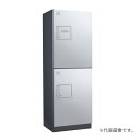 ###u.ダイケン 宅配ボックス【TBX-F2N-GM】前入れ前出し スチール(粉体焼付塗装) TBX-F2型 捺印装置付扉 防滴・共有仕様 機械式プッシュボタン錠 受注生産