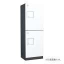 ###u.ダイケン 宅配ボックス【TBX-F2S-GW】前入れ前出し スチール(粉体焼付塗装) TBX-F2型 標準扉 防滴・共有仕様 機械式プッシュボタン錠 受注生産