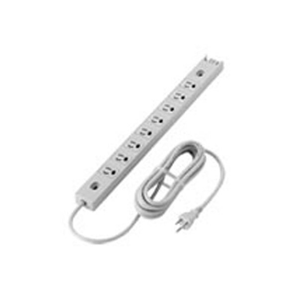 パナソニック 配線器具【WCH6438】情報ラック用連結電源コンセント 接地15A抜け止め形 8コ口 3mコード付