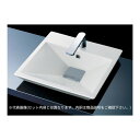 ###TOTO セット品番【LS910CR#NW1+TLE25SS1A】カウンター式洗面器 ベッセル式 ホワイト 台付自動水栓(単水栓・AC100V) アクアオ...
