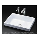 ###TOTO セット品番【LS716#NW1+TLE25SM1A】カウンター式洗面器 ベッセル式 ホワイト 台付自動水栓 アクアオート 自動水石けん供給栓 壁...