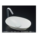 ###TOTO セット品番【LS901+TLE35SM1A】カウンター式手洗器 ベッセル式 ホワイト 台付自動水栓(単水栓・AC100V) アクアオート 壁排水...