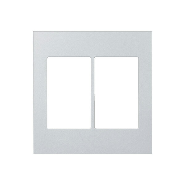 パナソニック 配線器具【WTA8326CS】アドバンスシリーズ 簡易耐火セレクトスイッチプレート 2連用 シルバー