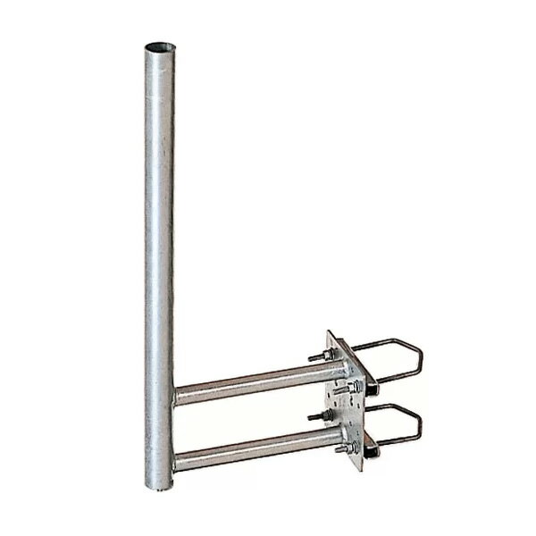 Яマスプロ電工 【SBM45E】家庭用アンテナアクセサリー サイドベース (フェンスベース) φ38.1mm 溶融亜鉛-すず合金めっき