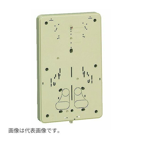 未来工業 【BP-3J】ベージュ 積算電力計・計器箱取付板 1個用