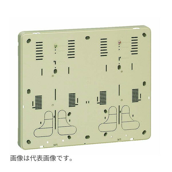 未来工業 【BP-3WJ】ベージュ 積算電力計・計器箱取付板 2個用