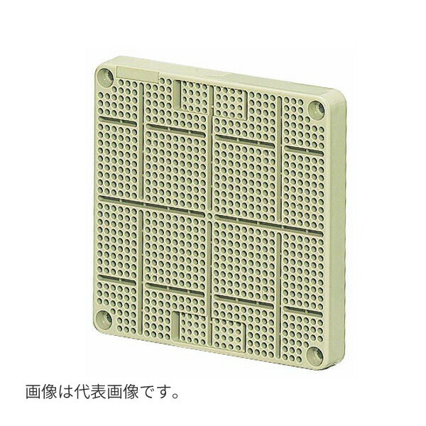 未来工業 【BFO-1717J】ベージュ 取付自在板 自己消火性樹脂製 正方形 丸木ねじ付