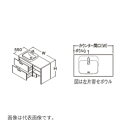 ###TOTO 【LDSZB135BF5K82】洗面化粧台 ドレーナ 2段引き出し 木目調キャビネット 陶器製広ふかボウル 左片寄せ/左側回避 寒冷地 間口1200〜1350 受注約2週(4)
