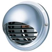 東芝(日本キヤリア) 換気扇部材【DV-201RDV】防火ダンパー付丸形パイプフード(ガラリ付) アルミ製〔IF.F〕