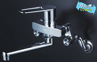 KVK 水栓金具【MSK110KWTKT】取替用シングルレバー式混合栓 寒冷地用〔HB〕