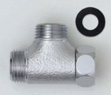 KVK 継手 配管部品【Z438KN】分岐継ぎ手〔GB〕