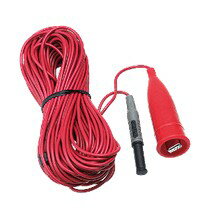 Я共立電気計器/KYORITSU【7269】精密測定用コード 赤20m