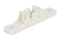 オンダ製作所【GSHK-LO-SW】ダブルロックジョイント WJ型 架台(白) 水栓胴長アダプター用〔HH〕