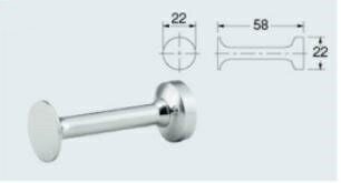 カクダイ【206-712】タオルフック〔GB〕
