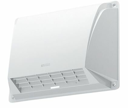 ▲●u.ナスタ/Nasta【KS-77P】屋外換気口 樹脂 木枠留め用 先付け後付け兼用タイプ