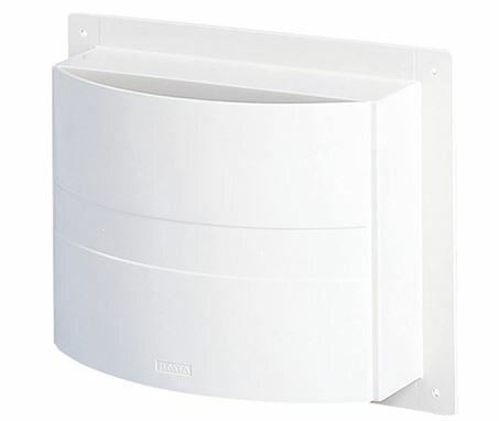 ▲●u.ナスタ/Nasta【KS-84P-SG】屋外換気口 樹脂 木枠留め用 上下開口タイプ シルバーグレー