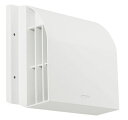 ####u.ナスタ/Nasta【KS-8609AHD】屋外換気口 アルミニウム 耐外風タイプ 防火ダンパー付