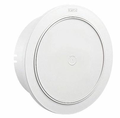 ▲●u.ナスタ/Nasta【KS-8630PR-SG】屋内換気口 プッシュタイプ シルバーグレー