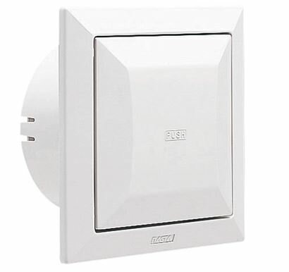 ####u.ナスタ/Nasta【KS-8840PR-SG】屋内換気口 プッシュタイプ 防虫網付 シルバーグレー