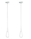 ####u.ナスタ/Nasta【KS-NRP020-MM】AirHoop(エアフープ) 天井取付タイプ 1セット2本入