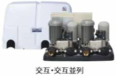 川本ポンプ【NF3-400SH-P】単相100V NF3形 ソフトカワエース 交互並列運転〔FA〕