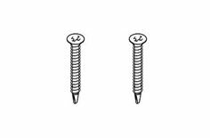 INAX/LIXIL 固定金具【KF-D52】ドリルねじ 入数：2本〔GJ〕