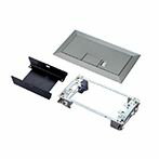 パナソニック 配線器具【NE35605】インナーコンセントスクエアL 器具ユニットプレートセット 受注約30日